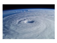 Hurricane Isabel, as seen from the International Space Station Fine Art Print