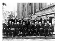 1927 Solvay Conference on Quantum Mechanics Fine Art Print