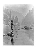 A Smoky Day at the Sugar Bowl, Hupa Fine Art Print