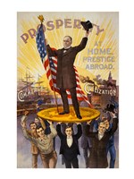William McKinley Campaign Poster Fine Art Print