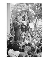 Robert F. Kennedy Core Rally Speech Fine Art Print