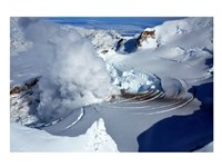 Fumarole on Mount Redoubt, Alaska, USA Fine Art Print