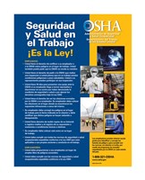 OSHA Job Safety and Health Spanish Version 2012 Framed Print