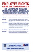 Employee Rights Under the Davis-Bacon Act Framed Print