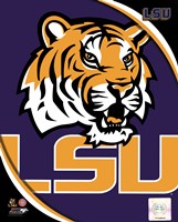 Louisiana State University Tigers Team Logo Fine Art Print