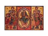 Altar frontal from La Seu d'Urgell or of the Apostles Fine Art Print