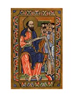 Paul and the recipients of his letters Fine Art Print