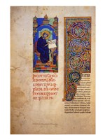 St Jerome with the Decorated Initial to His Prologue Fine Art Print