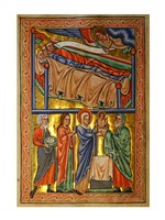 An Angel Warning the Sleeping Three Magi Not to Return to Herod Fine Art Print