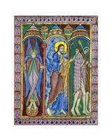 Albans Psalter: Expulsion from Paradise Fine Art Print