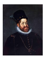 Portrait of Emperor Rudolf II Fine Art Print