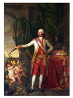 Portrait of the Emperor Joseph II Fine Art Print
