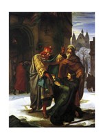 The Reconciliation of Otto the Great with his Brother Henry Fine Art Print