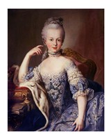Portrait of Marie Antoinette Framed Print