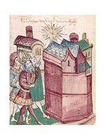 Henry III Sees the New Star of the Town of Tivoli Fine Art Print