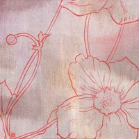 18" x 18" Anemone Paintings