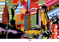 New York Taxi I Fine Art Print