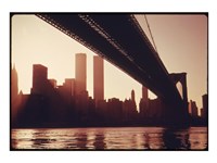 Brooklyn Bridge Across the East River Fine Art Print