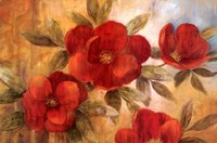 Jardin Rouge I Fine Art Print