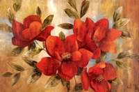 Jardin Rouge II Fine Art Print