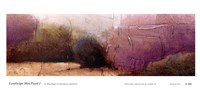 Landscape Mist Panel I Fine Art Print