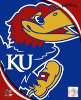 University of Kansas Jayhawks Team Logo - 8" x 10"