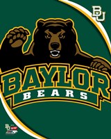 Baylor University Bears 2012 Logo Fine Art Print