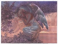 Angel at Rest - foil Fine Art Print