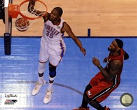 Kevin Durant Game 1 of the 2012 NBA Finals Action Fine Art Print