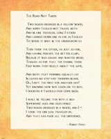 The Road Not Taken Fine Art Print