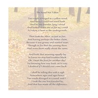 The Road Not Taken On Path Fine Art Print