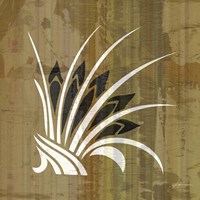 Glyphic Tiles II Fine Art Print