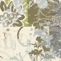 Floral Swhirls IV Fine Art Print