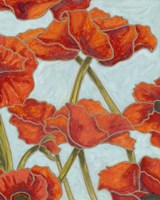 Poppy Talk II Fine Art Print