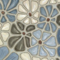 Tiled Petals II Fine Art Print