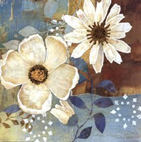 Flowers At Dawn II Fine Art Print