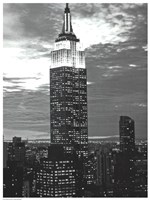 Empire State Evening Fine Art Print