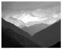 Valley Silhouette Fine Art Print