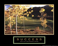 Golf-Success Fine Art Print