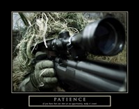Patience - Military Man Fine Art Print