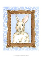 Teacher's Pet - Rabbit Framed Print
