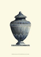 Blue Porcelain Urn III Fine Art Print