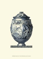 Blue Porcelain Urn IV Fine Art Print