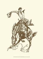 Small Cowboy Fine Art Print