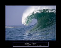 Integrity - Wave Fine Art Print