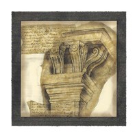 Antique Capitals II Fine Art Print