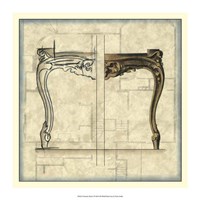Furniture Sketch I Fine Art Print