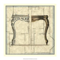 Furniture Sketch II Fine Art Print