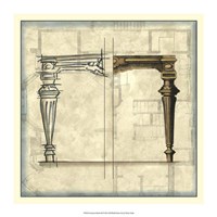 Furniture Sketch III Fine Art Print