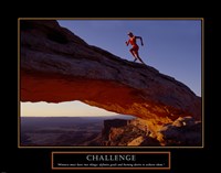 Challenge-Runner Fine Art Print